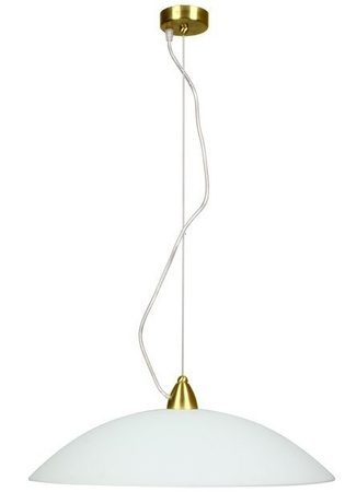 LAMPA SUFITOWA WISZĄCA CANDELLUX OTEO 31-75829  E27 BIAŁY MOSIĄDZ MAT