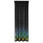 Zasłona Angelina czarna 140x270