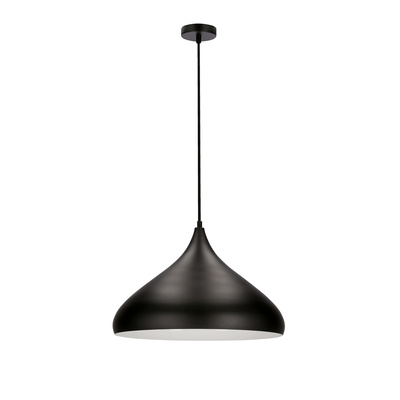 Lampa wisząca czarna 42cm Viborg Ledea 50101267