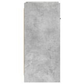 Bufet Betonowy szary 40 x 36 x 80 cm Drewno inżynieryjne