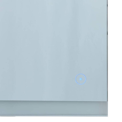 vidaXL Lustro łazienkowe z LED i czujnikiem dotykowym, 80x60 cm
