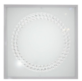Lampa Sufitowa Candellux Lux 10-60679 Plafon 16W Led 6500K Satyna Duży Ring