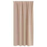 Firany blackout z kółkami 2 pcs Ciemnoszary 175 x 140 cm