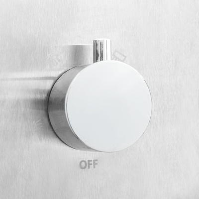 Prysznic ogrodowy z podstawą, WPC i stal nierdzewna