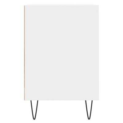 vidaXL Szafka pod TV, biała, 80x36x50 cm, materiał drewnopochodny model standard