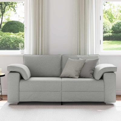Sofa dwuosobowa Szary chmur 180 cm tkanina