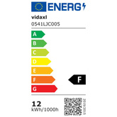 vidaXL Ścienne lustro łazienkowe z LED, 60 x 100 cm