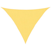 Żagiel przeciwsłoneczny, 160 g/m?, beżowy, 2,5x2,5x3,5 m, HDPE
