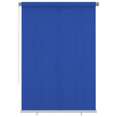 vidaXL Roleta zewnętrzna, 160x230 cm, niebieska, HDPE