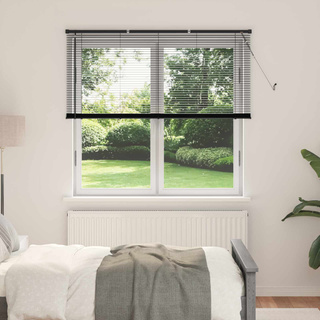 Żaluzja wenecka Czarny 150 x 140 cm 25 mm PVC