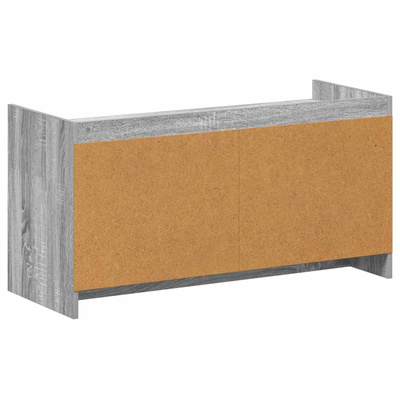 Szafka na buty z drzwiami Szary Sonoma 100 x 39,5 x 51 cm