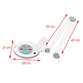 Lampa lupa Elegante 6014 60 led smd 5d do blatu 114850