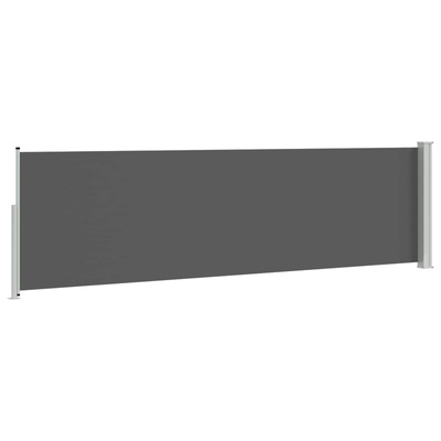 Rozkładany boczny markiz 120 x 300 cm Poliester Prostokątny