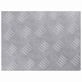 Stopień Prostokątny 4 pcs Srebrny 40 x 30 cm Aluminium