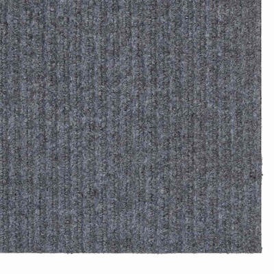 Chodnik dywanowy Jasnoszary 100 x 200 cm tkanina