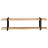 vidaXL Szafka pod TV, 160x40x40 cm, lite, surowe drewno mango