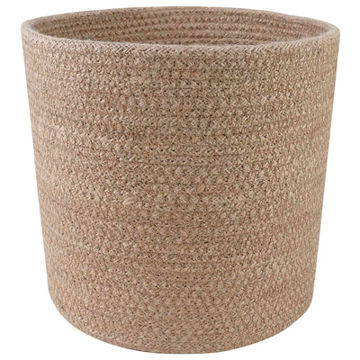 Zestaw doniczek 2 pcs naturalny ? 21 x 21 cm 100% Juta Tossa