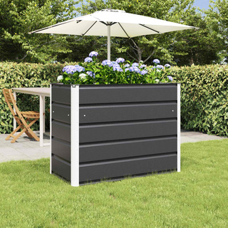 Donica Antracyt 100 x 50 x 75 cm Stal Galwanizowana