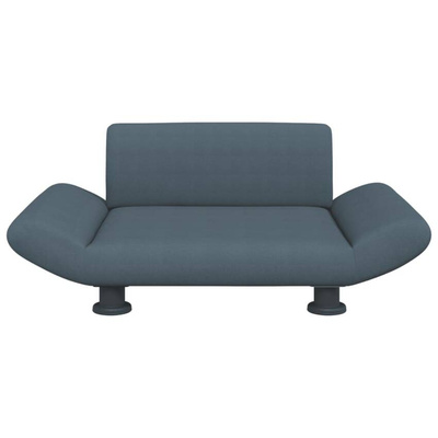 vidaXL Legowisko dla psa, ciemnoszare, 70x45x28 cm, obite tkaniną