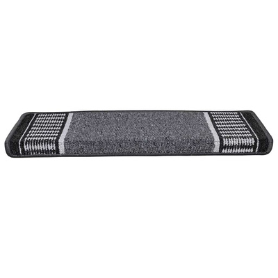 Samoprzylepne maty na schody 15 pcs Antracyt 65 x 21 x 4 cm