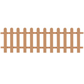 Płot sztachetowy, WPC, 200x60 cm