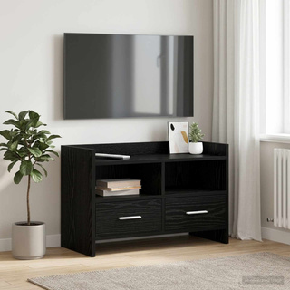 Szafka pod telewizor 71,5 x 33 x 47 cm Czarny dąb