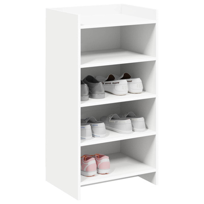 Szafka na buty Biały 48 x 36 x 92 cm Drewno inżynieryjne