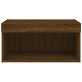 vidaXL Szafka pod TV, z LED, kolor brązowy dąb, 60x30x30 cm