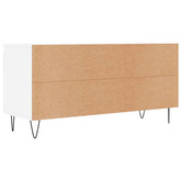 Szafka pod TV, biała, 104x35x50 cm, materiał drewnopochodny vidaXL