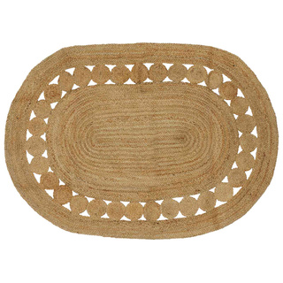 Dywany pokojowe naturalny 122 x 183 cm Juta