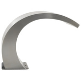 vidaXL Fontanna do basenu z LED, stal nierdzewna, 30x60x45 cm