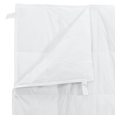 Kołdra 2-w-1 Biały 155 x 220 cm Pióra