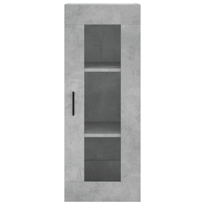 vidaXL Szafka wisząca, szarość betonu, 34,5x34x90 cm wariant 6