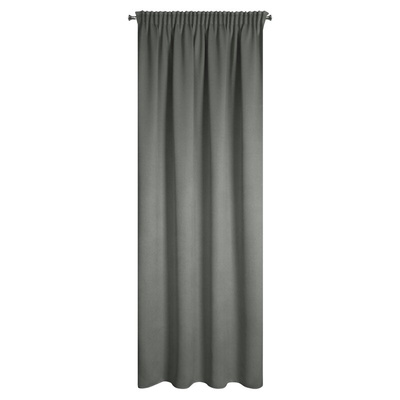 Zasłona Carlo popielata 130x300