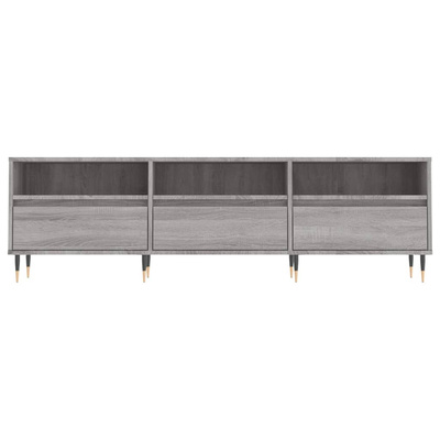 vidaXL Szafka pod TV, szary dąb sonoma, 150x30x44,5 cm wariant 5