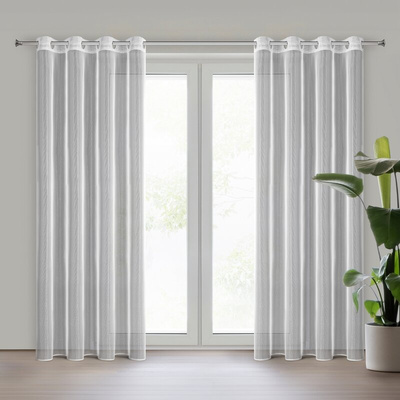 Firana Esel biała 135x250