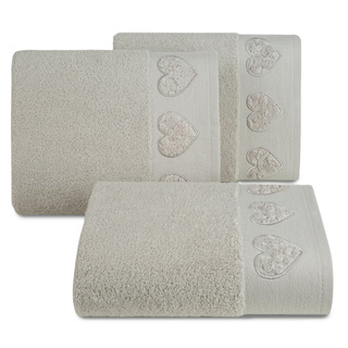 Ręcznik Kamila szary 50x90