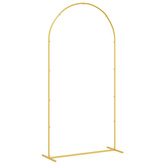 Łuk Ślubny złoty 100 x 39 x 200 cm Stal