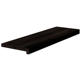 Stopnie schodowe 16 szt. brązowoczarne 80x30x2 cm lite drewno dębowe