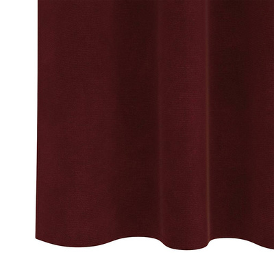 Zasłony zaciemniające 2 pcs Czerwone wino 140 x 245 cm Aksamit