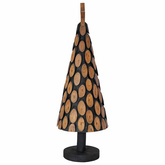 Choinka z podstawą Brązowy 90 cm Lite drewno tekowe