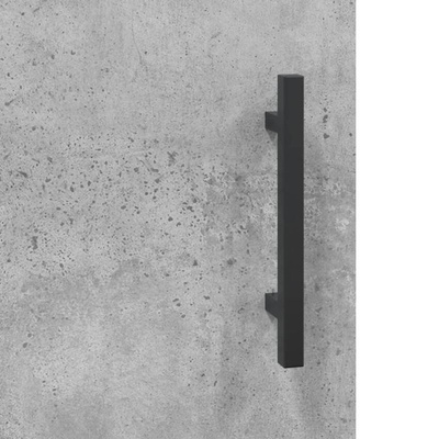vidaXL Biurko, szarość betonu, 140x50x75 cm, materiał drewnopochodny wariant 9