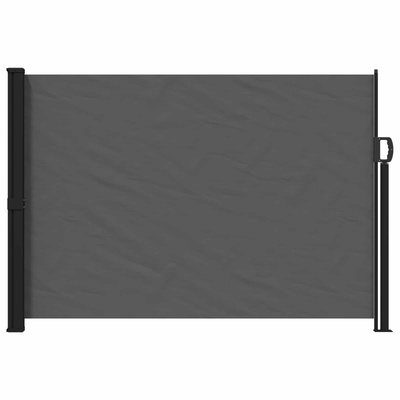 Rozkładany boczny markiz antracytowy 300 x 170 cm Poliester