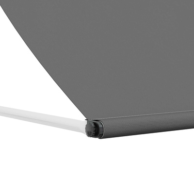 Markiza jasnoszary 400 x 150 cm 180 g / m? Poliester z powłoką PU