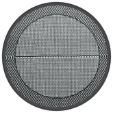 vidaXL Dywan na zewnątrz, szary, ?120 cm, PP wariant 7