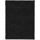 vidaXL Dywan z długim włosiem PAMPLONA, czarny, 300x400 cm