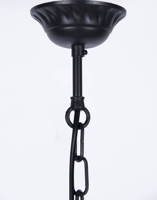 Lampa ogrodowa wisząca K-5006H CZARNY z serii LOZANA