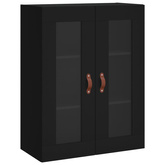 vidaXL Szafka wisząca, czarna, 69,5x34x90 cm model standard