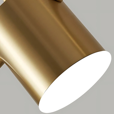 Lampa wisząca Abigali Glichio 35W 120cm liniowa nowoczesna złota