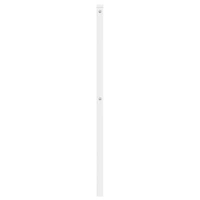 Metalowe wymienne wezgłowie, białe, 200 cm